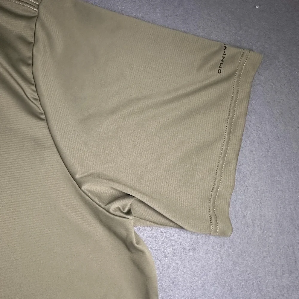 Columbia Omni-Wick Shirt Mens 3XL Green Short Sleeve Crewneck Athletic Tee‎ Top